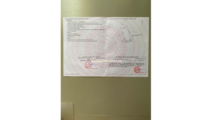 BÁN NHÀ ĐẤT TẠI ẤP NHẤT THẠNH HOÀ 500M2 SHR CHỈ 2 TỶ. LH:0913314259.