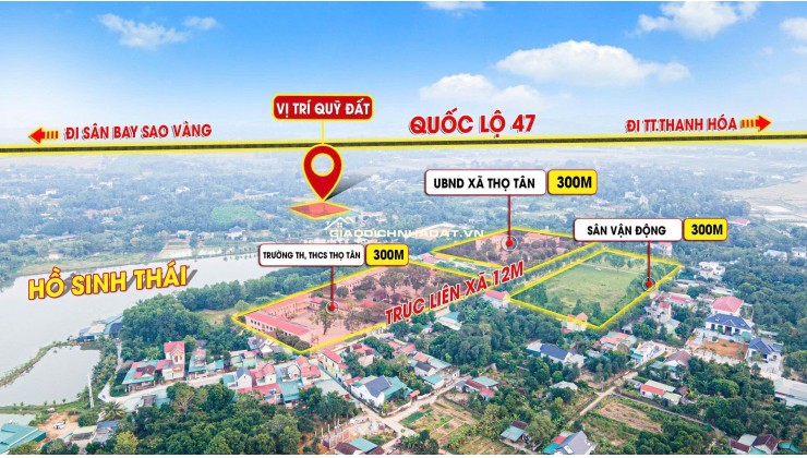  CHỈ 300TR ĐẦU TƯ ĐẤT NỀN FULL THỔ CƯ VỊ TRÍ ĐẸP - DIỆN TÍCH LÊN TỚI 146M2 - SỔ HỒNG SẴN SÀNG SANG TÊN 