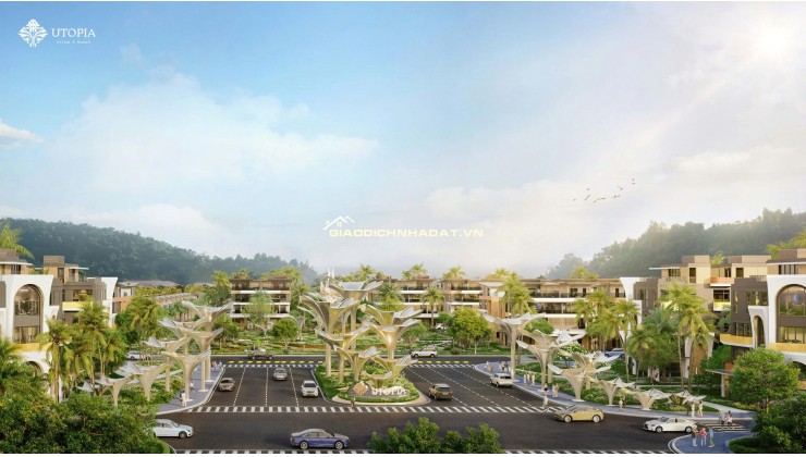 Bán đất nền Shophouse, Biệt Thự nghỉ dưỡng dự án Utopia Phú Thọ (Hòa Bình cũ)