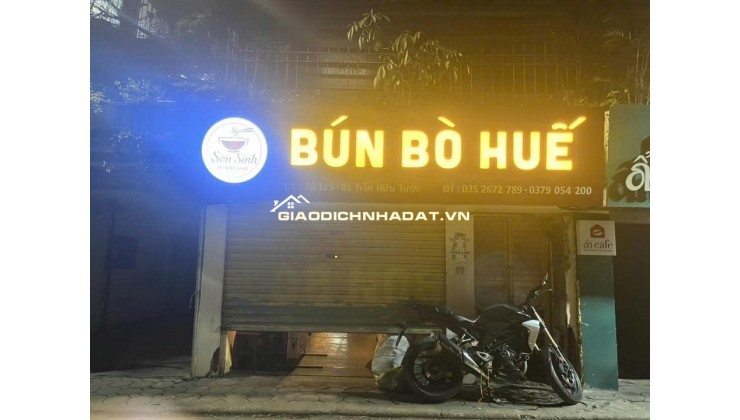 SANG NHƯỢNG CỬA HÀNG ĂN UỐNG – VỊ TRÍ ĐẮC ĐỊA QUẬN ĐỐNG ĐA