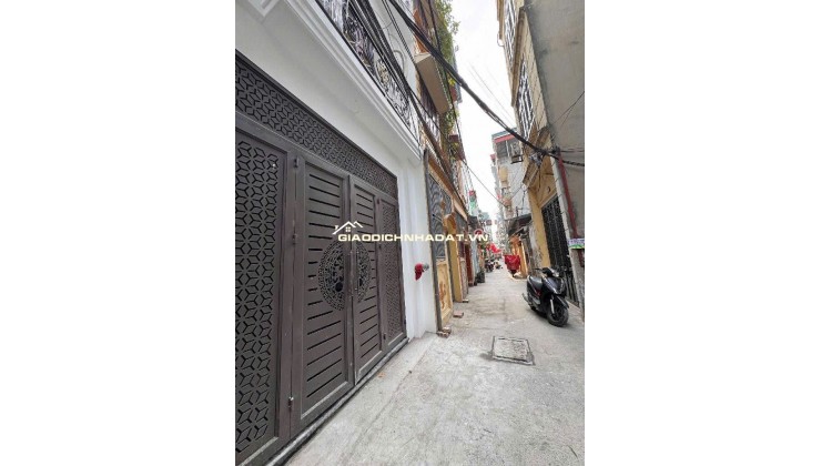 BÁN NHÀ LĨNH NAM ĐẸP ĐÓN TẾT - MỚI KOONG - 6 TẦNG THANG MÁY - SỔ HOA HẬU - Ô TÔ ĐỖ GẦN