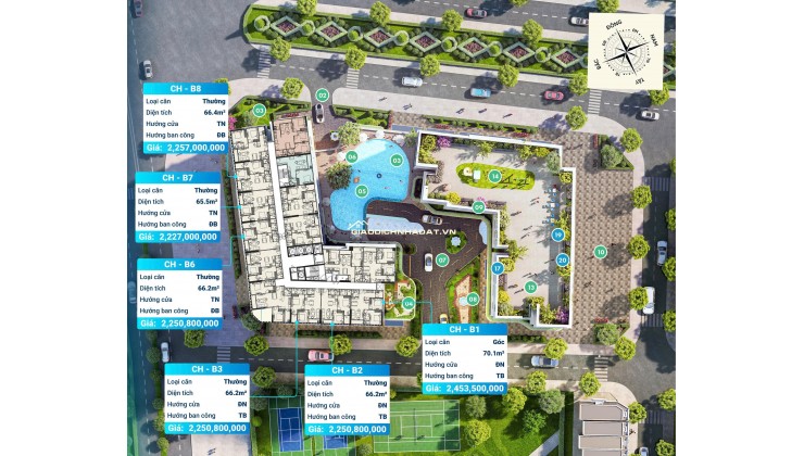 Chuyển nhượng căn hộ The Zenith Hải Phòng