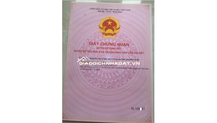 BÁN NHÀ 1 TRỆT 2 LẦU TẠI THÀNH PHỐ THỦ ĐỨC, DT 71.2M2 SẴNSHR CHỈ 5.8 TỶ. LH:0969128268.