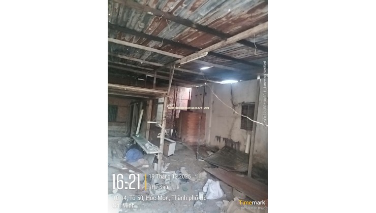 Bán nhà hẻm Hóc Môn, 66m2, sổ hồng, 3.4 tỷ - Nguyễn Thị Bốc, LH: 0961438052