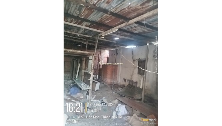 Bán nhà hẻm Hóc Môn, 66m2, sổ hồng, 3.4 tỷ - Nguyễn Thị Bốc, LH: 0961438052