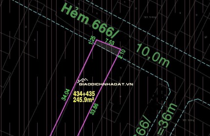 Lô đất 7.6x35m, Lê Trọng Tấn, BHH – Giáp Tân Phú – cực rẻ chỉ 47tr/m2