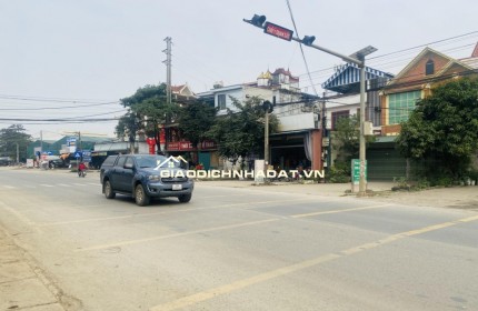 Bán đất Hoà Lạc, Quốc Oai, gần Quốc Lộ 21, kết nối giao thông vàng, full thổ cư, sổ đỏ GD luôn