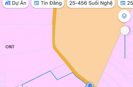 BÁN 7691.5 M² ĐẤT XÃ LONG TÂN, ĐẤT ĐỎ, GIÁ 2,7 TỶ/SÀO. LH:0938677702.