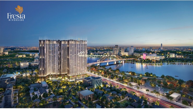 CĂN HỘ CAO CẤP FRESIA REVERSIDE BIÊN HÒA  VIEW SÔNG ĐỒNG NAI, ĐỐI DIỆN AEON MALL