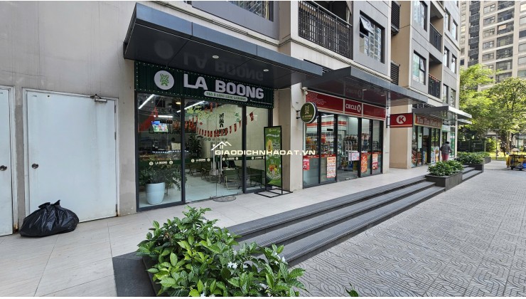 Cho thuê shop vinhomes smart diện tích 42m2 giá thuê 30 triệu