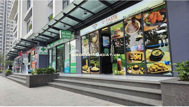 cho thuê căn shop mặt sảnh diện tích 25m2