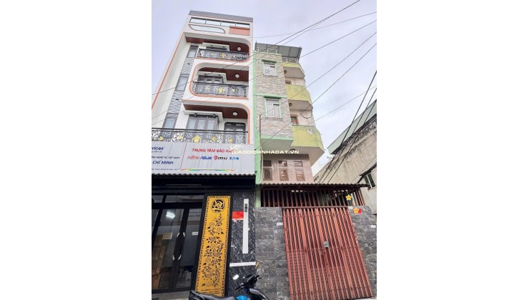 Bán nhà 4 Tầng, 4.1 × 12.3m  – Hẻm 6m Trịnh Đình Trọng, gần Đàm Sen – Chỉ 7.2 tỷ