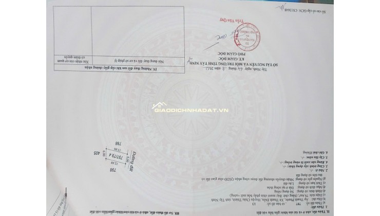 CHÍNH CHỦ CẦN BÁN HOẶC CHO THUÊ NHÀ NGUYÊN CĂN 79.4m2