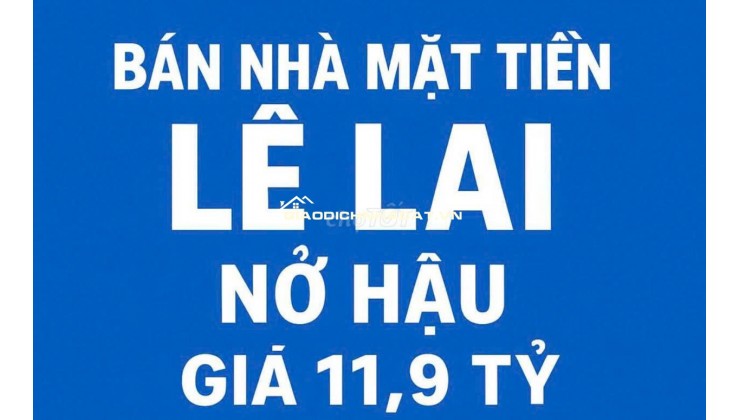 Bán nhà MT Lê Lai P12 Tân Bình nhà nở hậu 1 trệt 3 lầu 1 sân thượng