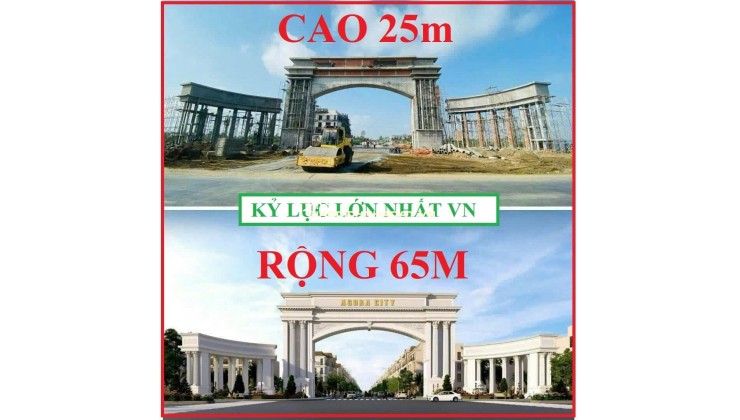 BÁN ĐẤT NỀN AGORA CITY – MẶT TIỀN ĐT 818, TRUNG TÂM HÀNH CHÍNH THỦ THỪA