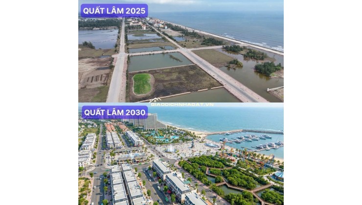 1,3 TỶ SỞ HỮU NGAY LÔ ĐẤT ĐẸP GẦN BÃI TẮM, QUẢNG TRƯỜNG BIỂN, FLAMINGO, KCN VSIP LỚN NHẤT MIỀN BẮC