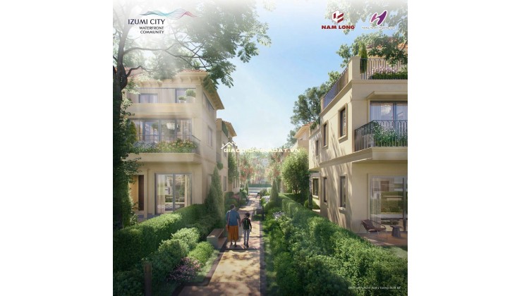 Nhà phố sân vườn 7 tỷ, sân đỗ o tô, giữa TP Thủ Đức và sân bay quốc tế Long Thành