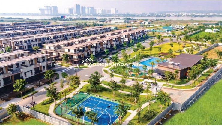 Nhà phố sân vườn 7 tỷ, sân đỗ o tô, giữa TP Thủ Đức và sân bay quốc tế Long Thành