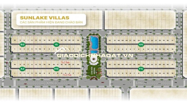 Bán biệt thự Phố SUNLAKE KĐT cao cấp Vạn Phúc City Thủ Đức chỉ 38 tỷ