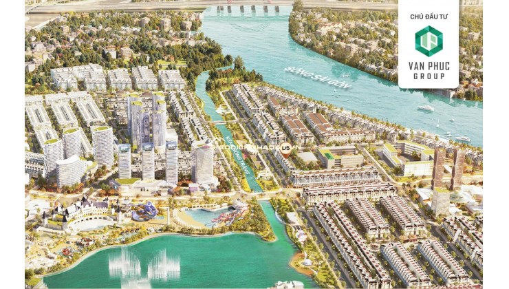 Biệt Thự Phố Parkview Vilass Vạn Phúc City Thủ Đức chỉ 62 tỷ