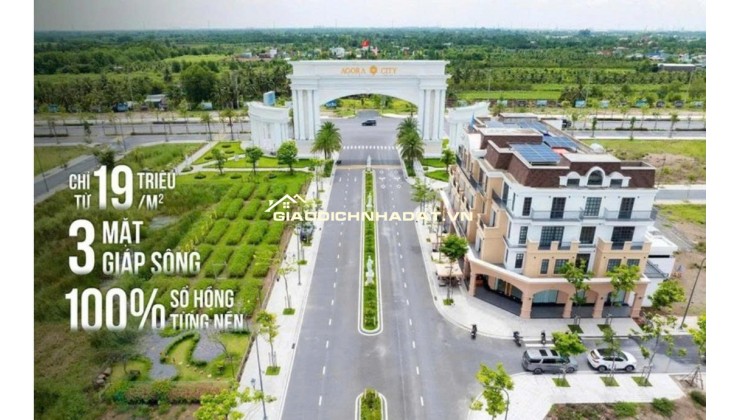 Duy nhất 1 căn Shophouse 4 tầng sát sông không che 120m2 chỉ 2,8 tỷ VAT. Vũ 0823900266