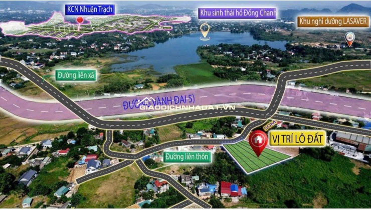 Đất rộng ven KCN  Lương Sơn – cơ hội tích sản an toàn