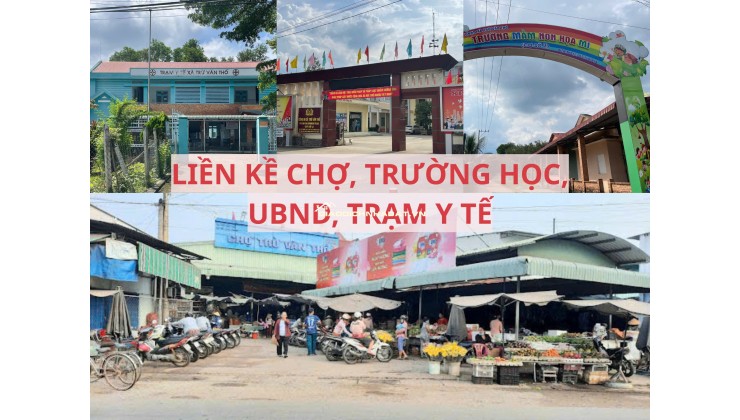 Bán đất mặt tiền đường nhựa có sẵn vườn bưởi tại Trừ Văn Thố Bàu Bàng Bình Dương