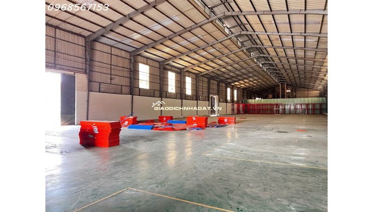 Cho thuê xưởng 2.800m² tại Bến Cát Bình Dương – sân container rộng, điện 250KVA