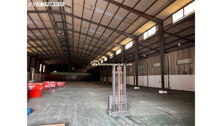 Cho thuê xưởng 2.800m² tại Bến Cát Bình Dương – sân container rộng, điện 250KVA