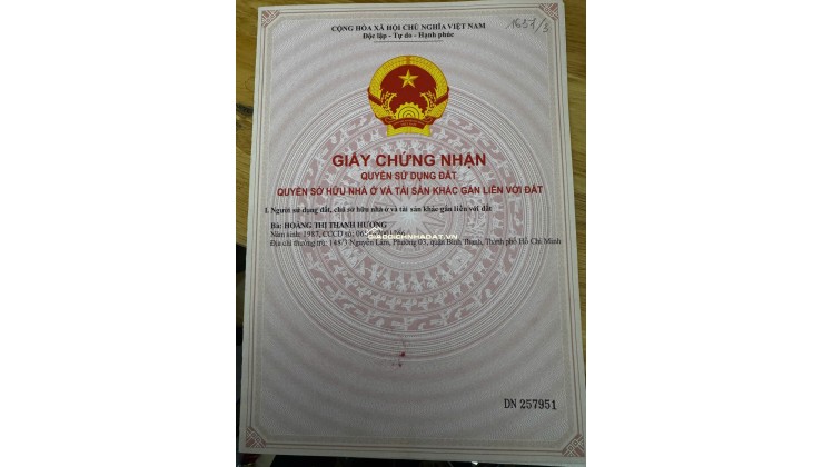 Chính chủ Bán NHÀ Ở KHU PHỐ ẨM THỰC PHAN XÍCH LONG BÌNH THẠNH - LÔ GÓC - Ô TÔ TẢI ĐỖ NGÀY ĐÊM - 6,95 tỷ. lh:0934503161.