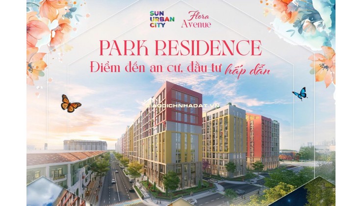 Chỉ 1,4 tỷ sở hữu ngay căn STUDIO - Flora avenue- Sun Urban City