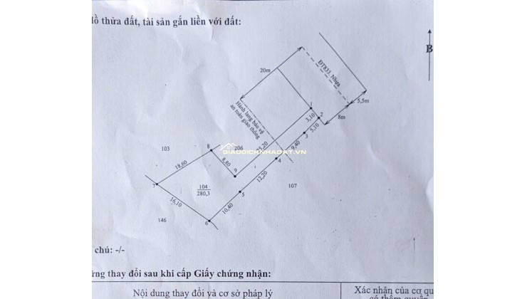 Bán lô đất thổ kế bên siêu thị San Hà Lạc Tấn giá 3 tỷ