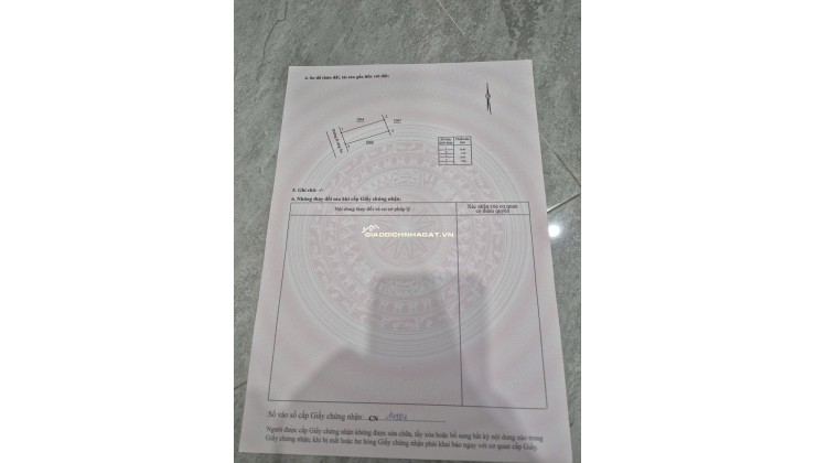 Bán đất diên an, diên khánh, 98,9m2, giá dưới 2 tỷ, đường ô tô, tây trứ trạch