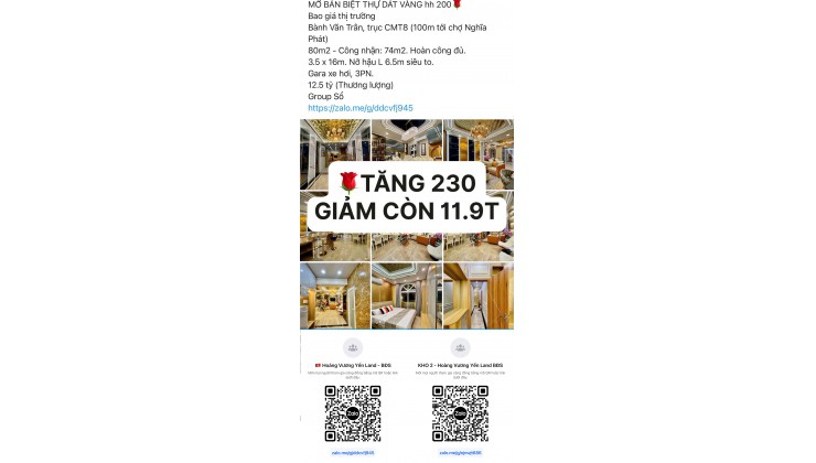 Bán nhà chính chủ 50/69A ĐỖ TẤN PHONG sát Sân Bay Tân Sơn Nhất 0767593939