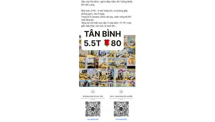 Bán nhà chính chủ 50/69A ĐỖ TẤN PHONG sát Sân Bay Tân Sơn Nhất 0767593939