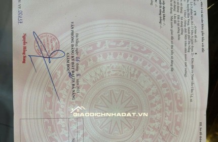 Bán lô Góc đường Mẹ Thứ giao Trần Tử Bình - cạnh chùa Nam Sơn. DT 150m2 giá 10ty LH 0942992361