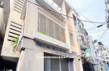 BÁN NHÀ 3 TẦNG HXH CĂN GÓC 2 MẶT ĐƯỜNG TRẦN QUANG DIỆU, P.14, QUẬN 3 - DT ĐẸP 5M NỞ HẬU 6,6M * 19M* LIÊN HỆ GIANG GIANG: 093.86.76.685