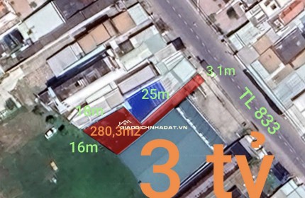 Bán lô đất thổ kế bên siêu thị San Hà Lạc Tấn giá 3 tỷ