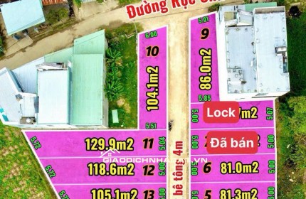 Bán đất thổ cư diên điền, diên khánh 79-129m2, giá dưới 1 tỷ, giá chính chủ, đầu tư f0