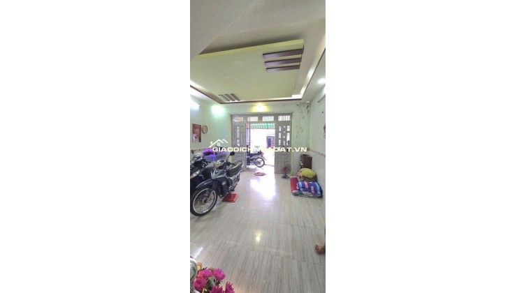 NHÀ BÁN Q12 DIỆN TÍCH GẦN 98m2 HẺM OTO SÁT NHÀ -NHÀ ĐẸP -2 TẦNG VÔ Ở NGAY GẦN ĐƯỜNG QUANG TRUNG GÒ VẤT.