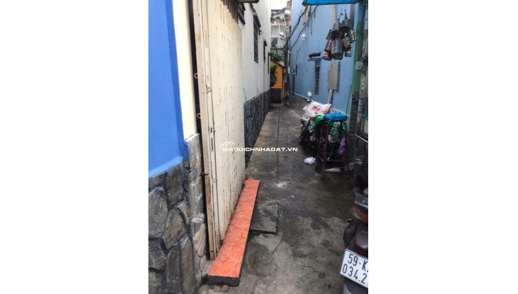 BÁN NHÀ 228/32 HẬU GIANG F9Q6 (4M6 x 22M50), SHR, CHỈ 7.5 TỶ. LH: 0933279273.