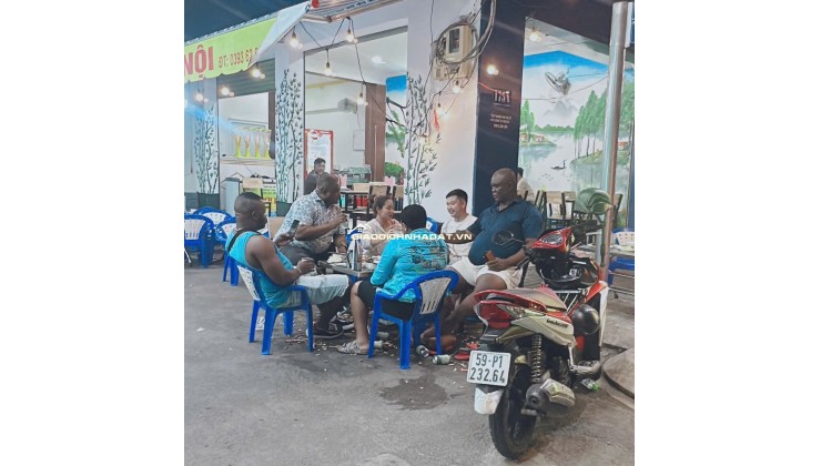 SANG NHƯỢNG QUÁN NHẬU PHAN HUY ÍCH. 80M2 GIÁ 250TR. LH:0564731521