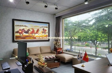 SỐNG NHƯ NGHỈ DƯỠNG –  BÁN BIỆT THỰ HỒ LINH ĐÀM 200M2 – GIÓ HỒ LỘNG GIÓ CHỈ 49 TỶ