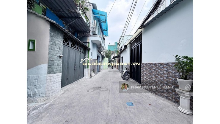 BÁN NHÀ LẠC LONG QUÂN P.10 TÂN BÌNH GIÁP QUẬN 10 45m²(4.2 x 12) 4,55T