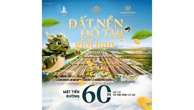 Đất nền Dragon Eden Bến Lức khu Tây chỉ từ 625 triệu là sở hữu ngay sổ hồng riêng