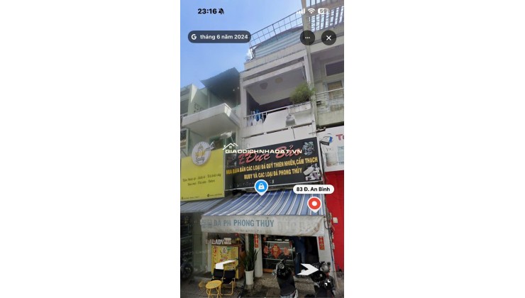 Bán nhà mặt tiền đường An Bình P6 Q5 vị trí siêu đẹp tiện kinh doanh