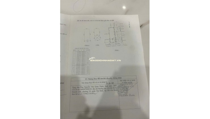 Bán nhà Đường Số 5 Bình Tân - 77,2m², 1 trệt 1 lửng, 1 lầu, 3PN