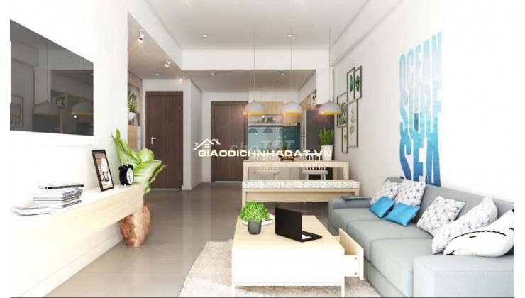 Bán căn hộ Lucky Dragon tầng 9, Đỗ Xuân Hợp 2PN 2WC 71m2