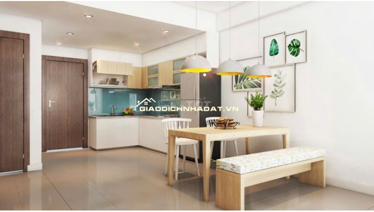 Bán căn hộ Lucky Dragon tầng 9, Đỗ Xuân Hợp 2PN 2WC 71m2