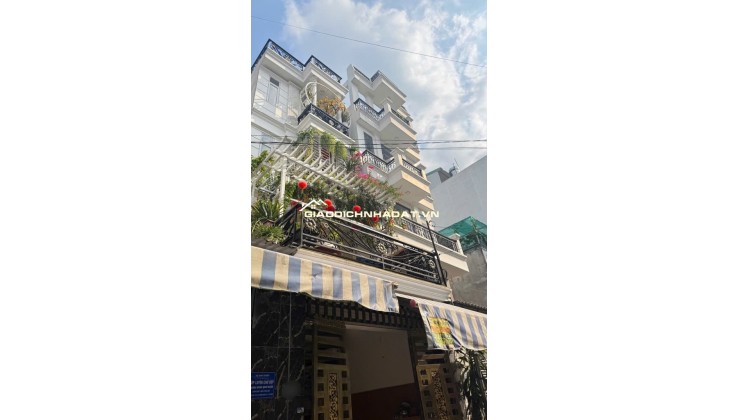 Bán gấp NHÀ 4 TẦNG - DIỆN TÍCH 61M2 - HẺM Ô TÔ- Thạnh xuân 22 - Q.12, Giá nhỉnh 6.x tỷ